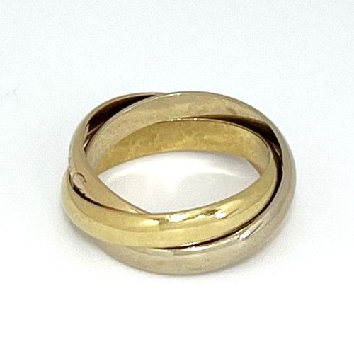 CARTIER カルティエ トリニティ リング 750YG 750WG 750PG ＃54  