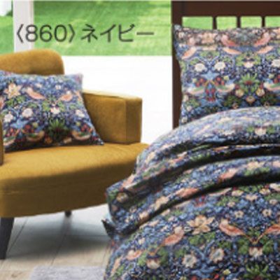 掛け布団カバー 西川 モリス ギャラリー サンダーソン ベッドスプレッド ベッドカバー マルチクロス 185×275cm MG3604 03ns-sd7612-malti_7566