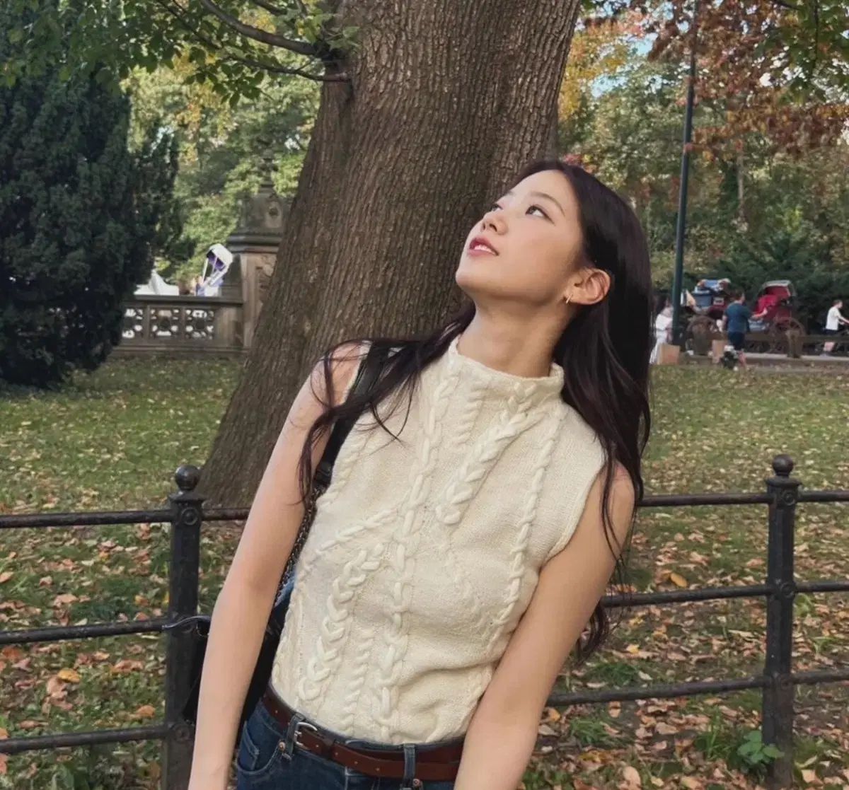 ZARA ザラ ケーブル ニット ベスト M