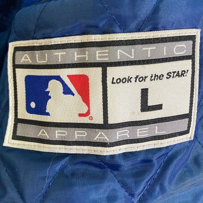 ☆STARTER スターター 野茂英雄 Dodgers ドジャース 袖レザー ウール