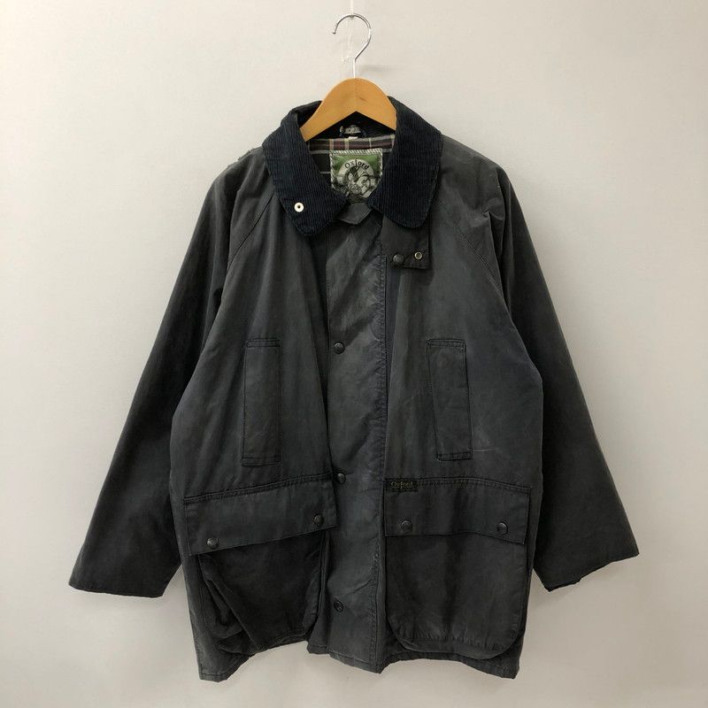 中古品】 OXFORD BLUE オックスフォード WAX COTTON JACKET