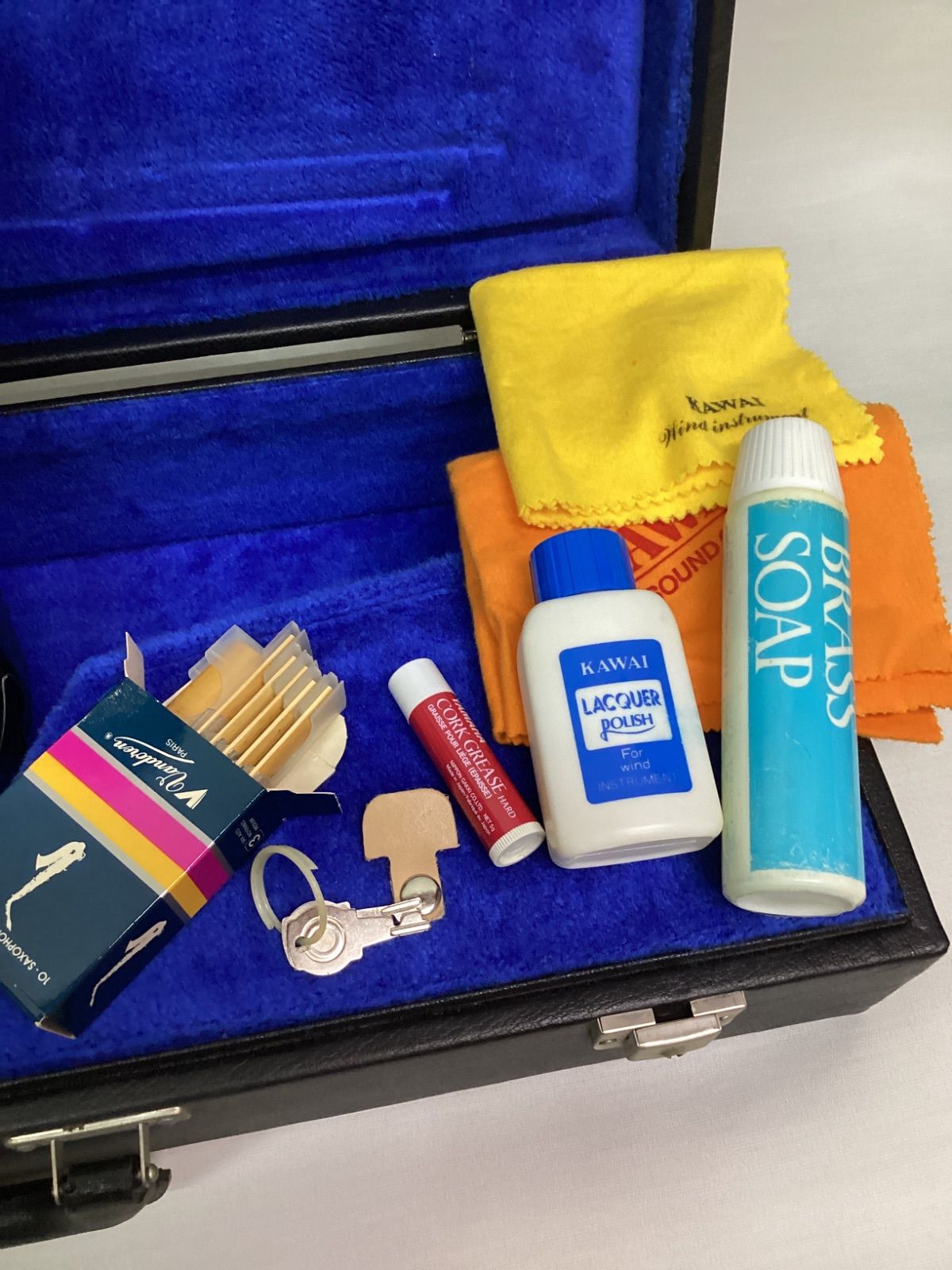 テナーサックス/KAWAI/ドイツB&S製 ハードケース付 テナー サックス