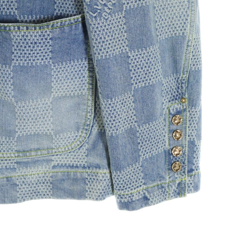 LOUIS VUITTON (ルイヴィトン) 24SS Damier Collarless Denim