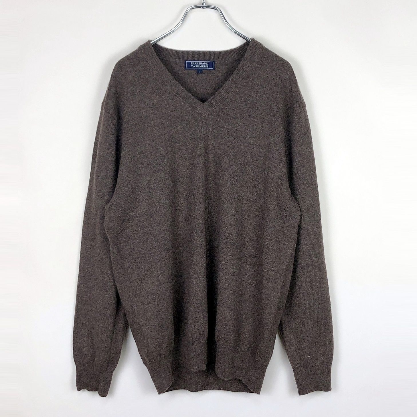 SHAKEHAND CASHMERE カシミヤ Vネック ニットプルオーバー