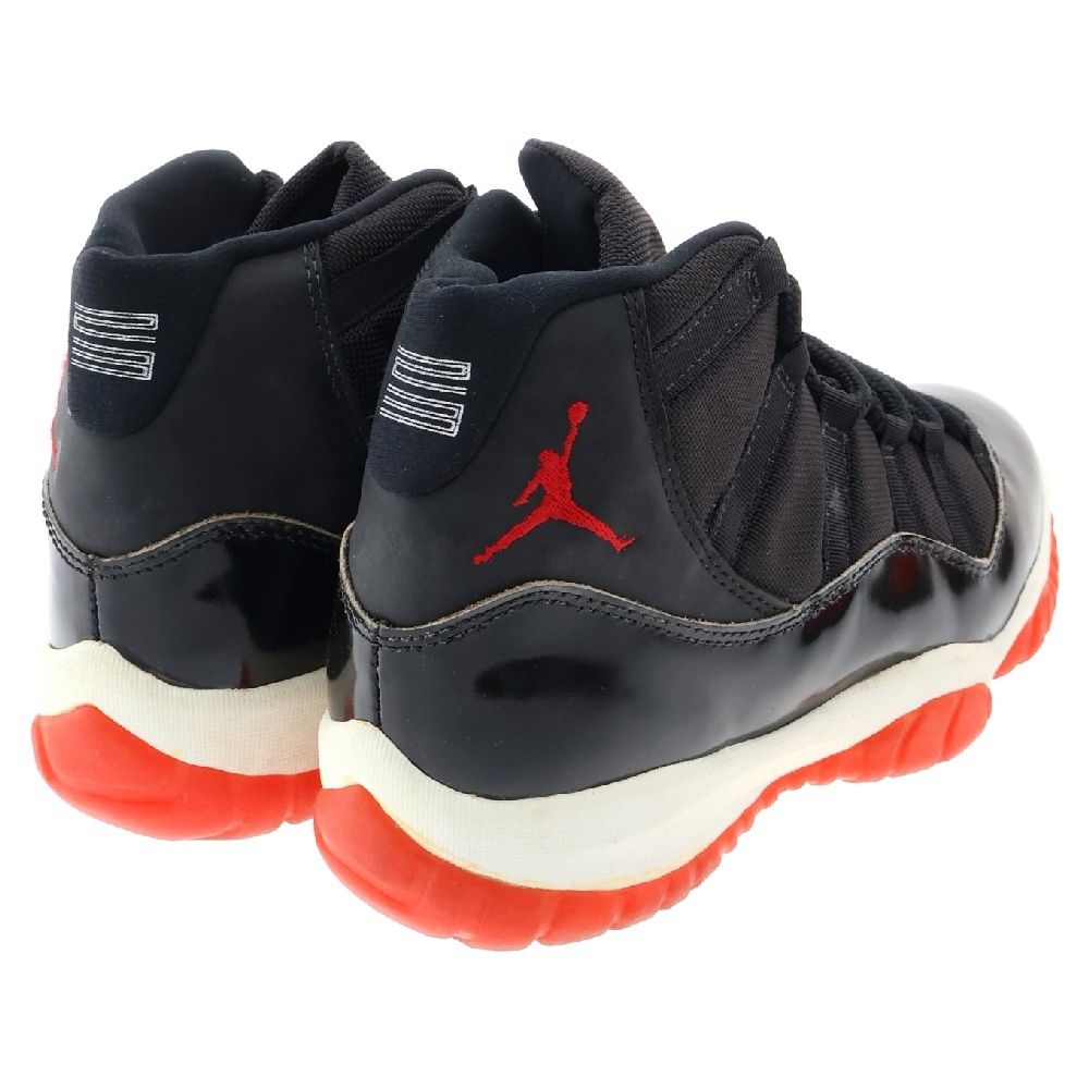 NIKE (ナイキ) 観賞用 95年製 Air Jordan 11 AJ11 OG Playoffs 1995 エアジョーダン プレーオフ スニーカー  ブラック/レッド US9.5/27.5cm 130245-062 - メルカリ