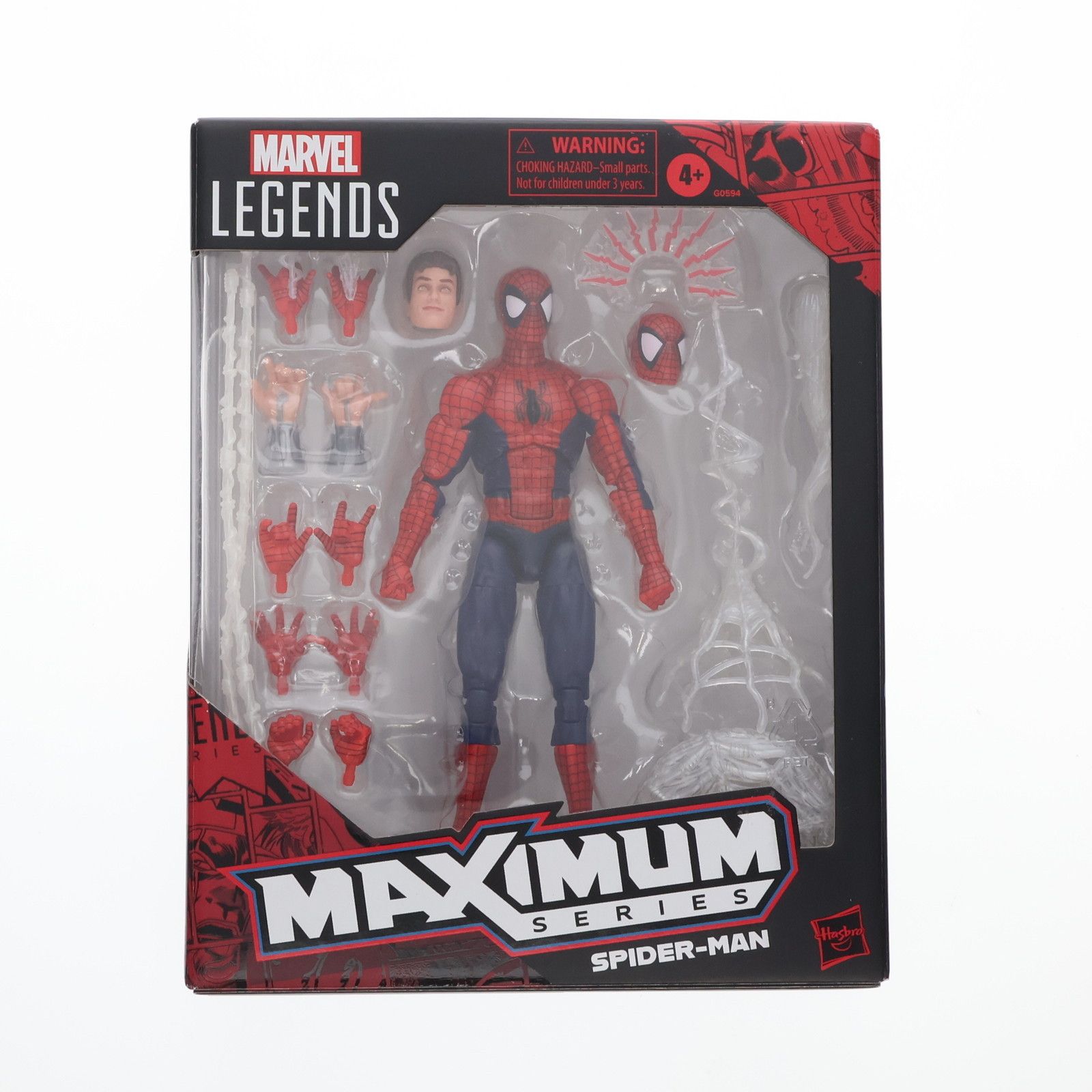 マーベル レジェンドMAXIMUM マキシマム スパイダーマン コミック 完成品 6インチ アクションフィギュア 海外流通版 ハズブロ