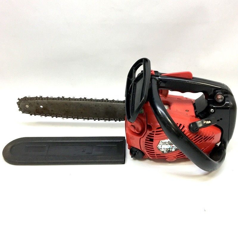 shindaiwa 新ダイワ エンジンチェンソー E1027TS チェーンソー 8インチ ソフトスタート搭載 小型 軽量 △ DW3521