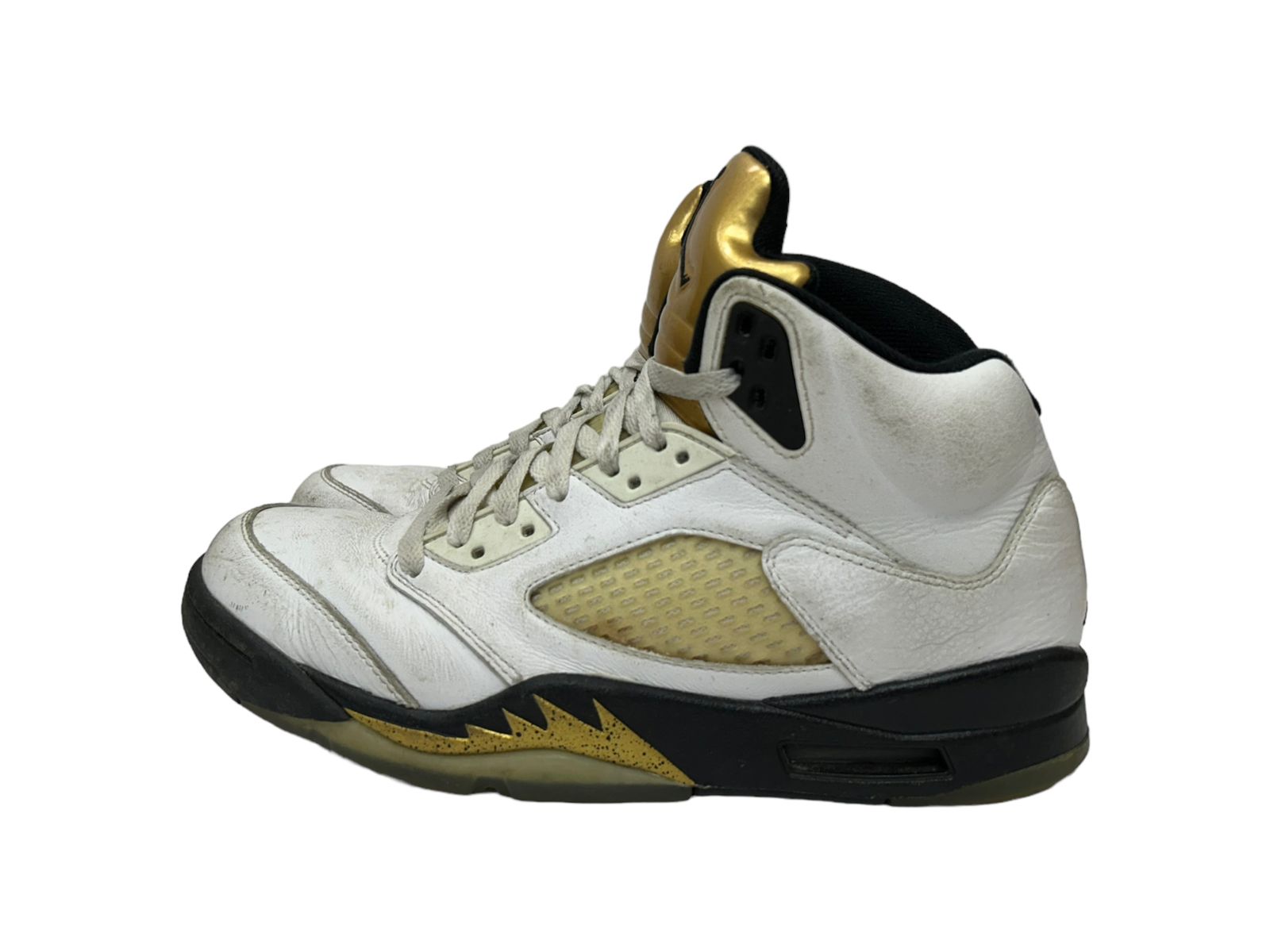 NIKE (ナイキ) AIR JORDAN5 エアジョーダン5 RETRO OLYMPIC 2016 レトロ オリンピック 136027-133  26.5cm ゴールドコイン メンズ/027 - メルカリ