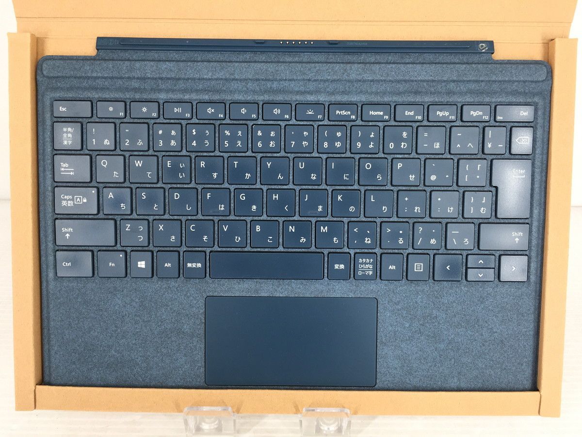 honu【美品・箱付き】Microsoft Surface キーボード Surface Pro キーボード 日本語キーボード タイプカバー QJX 中古動作