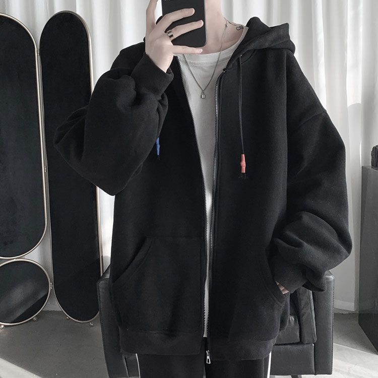 ジップ パーカー メンズ おしゃれ 秋服 春秋 前開き ジップ