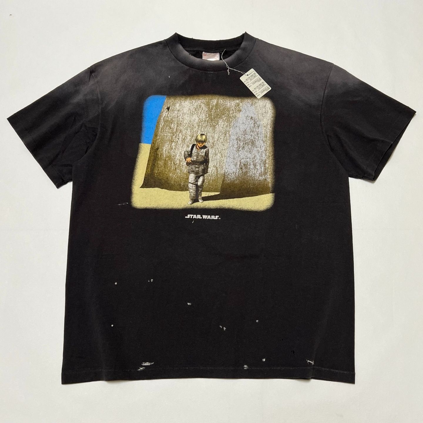 Saint Mxxxxxx STAR WARS ANAKIN クルーネック 半袖 Tシャツ SAINT Mxxxxxx x SATR WARS SS Tee Anakin Black | eBay