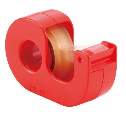 まとめ ニチバン セロテープ CT小巻カッター付まっすぐ切れるタイプ 12mm×11m クリムゾンレッド CT12DCC ×30セット