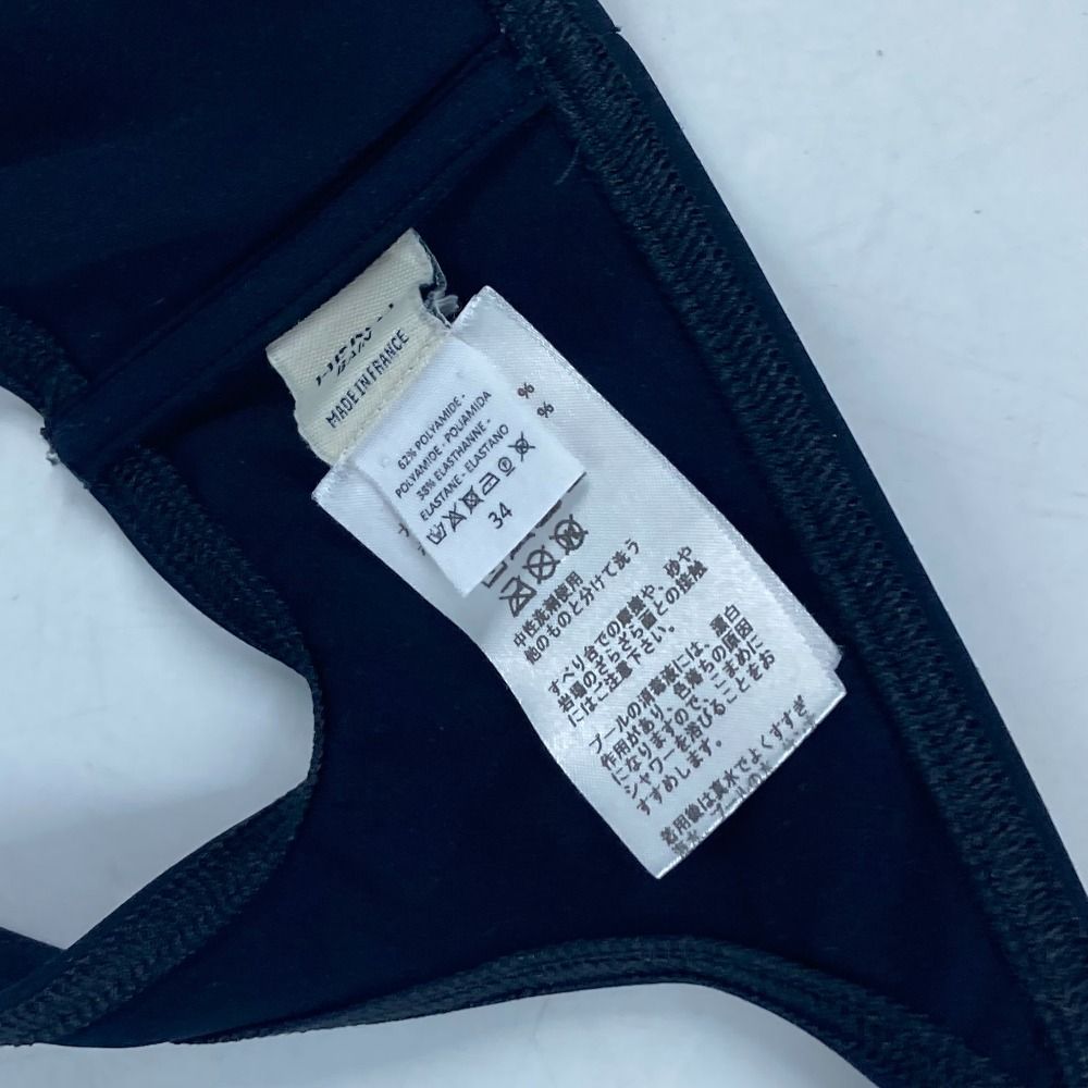 エルメス HERMES シェーヌダンクル ビキニ スイムウエア  水着 ナイロン ブラック 美品 HERMES - 値下げ！新品未使用 エルメス スイムウェア シェーヌダンクル