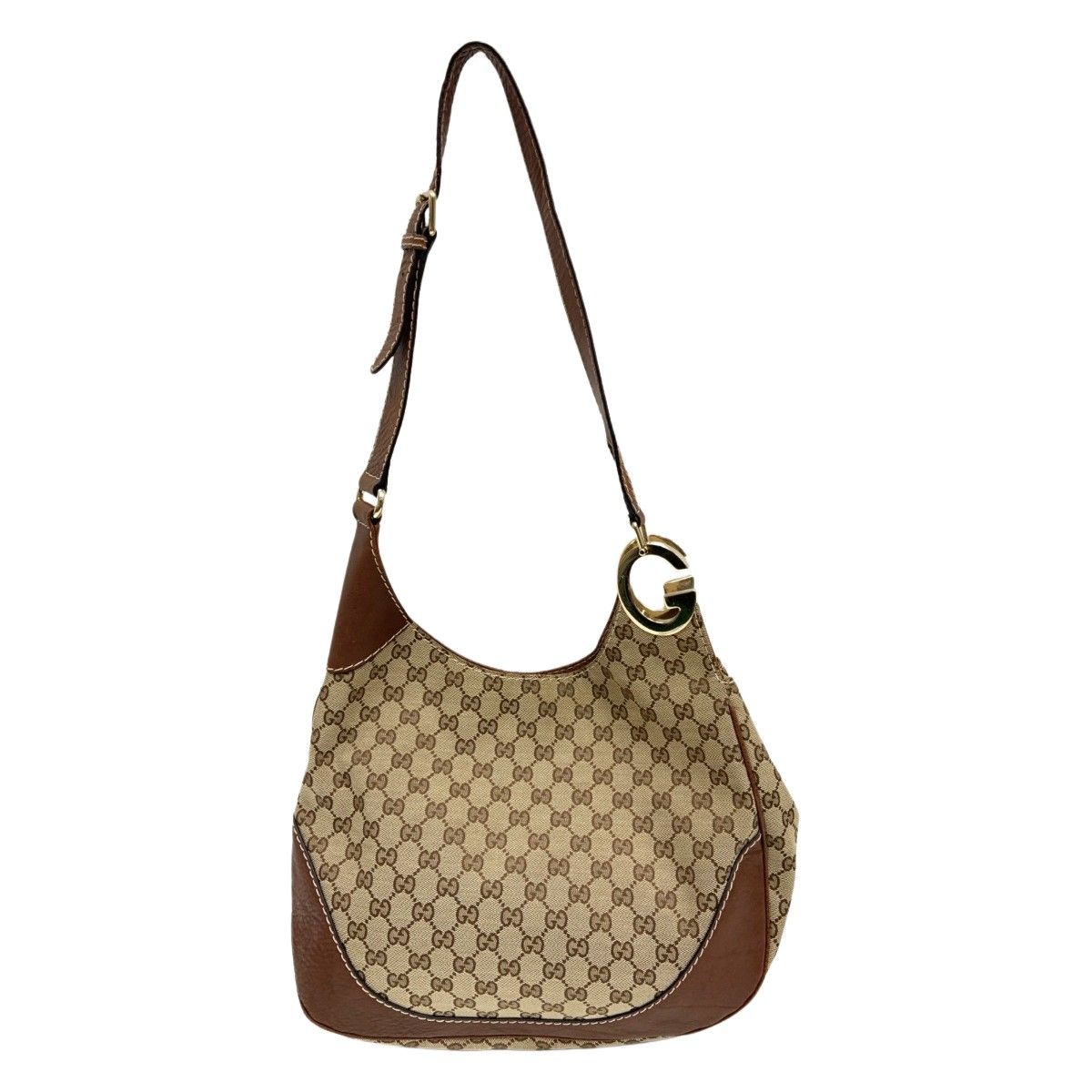 〇〇GUCCI グッチ GGキャンバス シャルロッテ ワンショルダーバッグ 