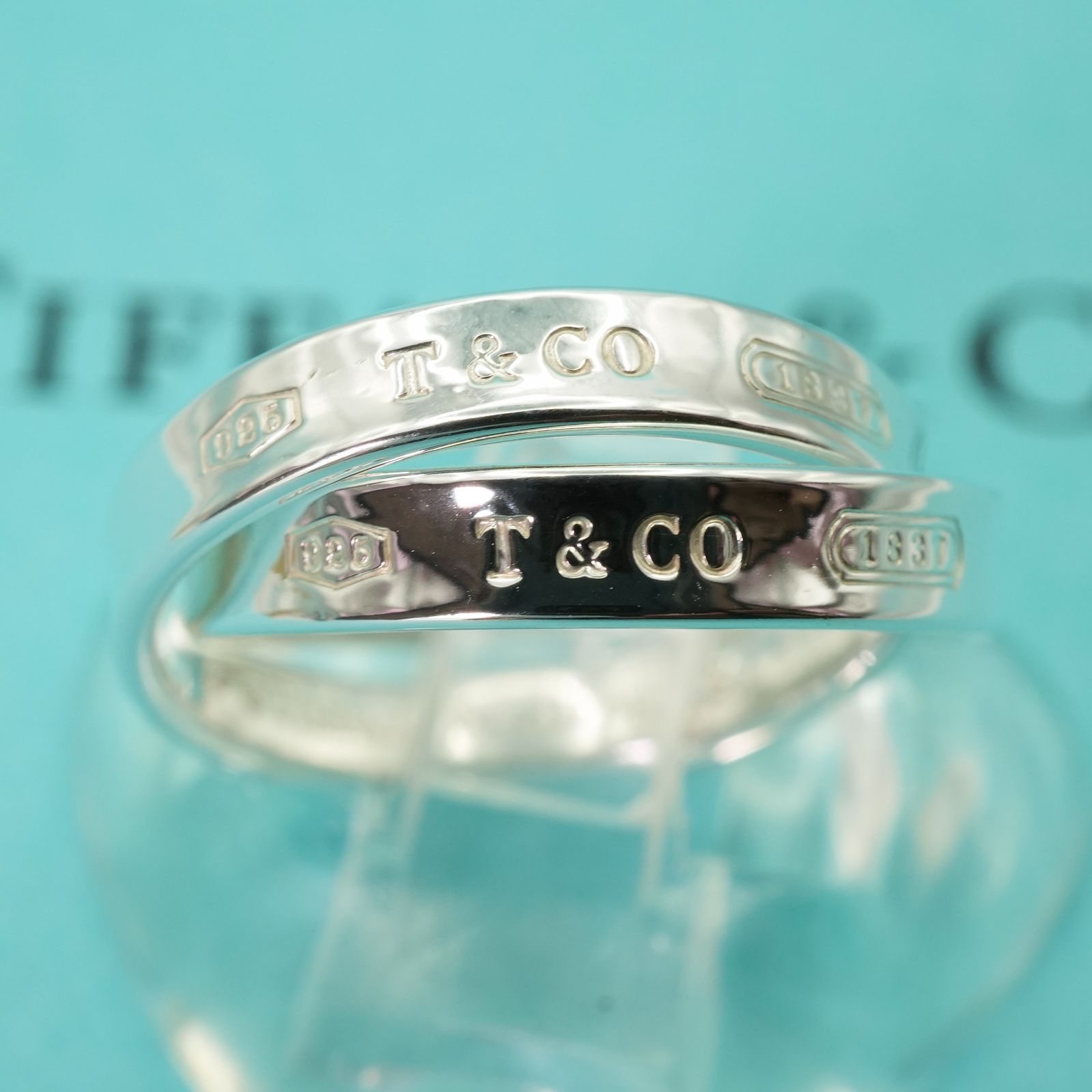 Tiffany ティファニー ナロー リング 指輪 1837 約11号 TIFFANY&Co. ティファニー 1837 ロゴ 刻印 ナロー リング