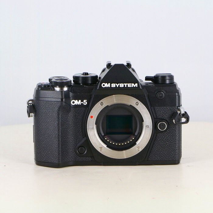 OM SYSTEM OM-5ボディ ブラック　保証残有り　美品 OMデジタルソリューションズ OM SYSTEM OM-5 ボディ [ブラック
