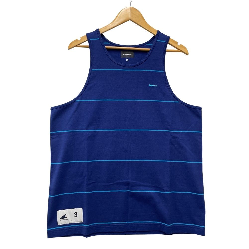 DESCENDANTディセンダント　タンクトップ DESCENDANT/CACHALOT ORGANIC COTTON TANKTOP (ORANGE)