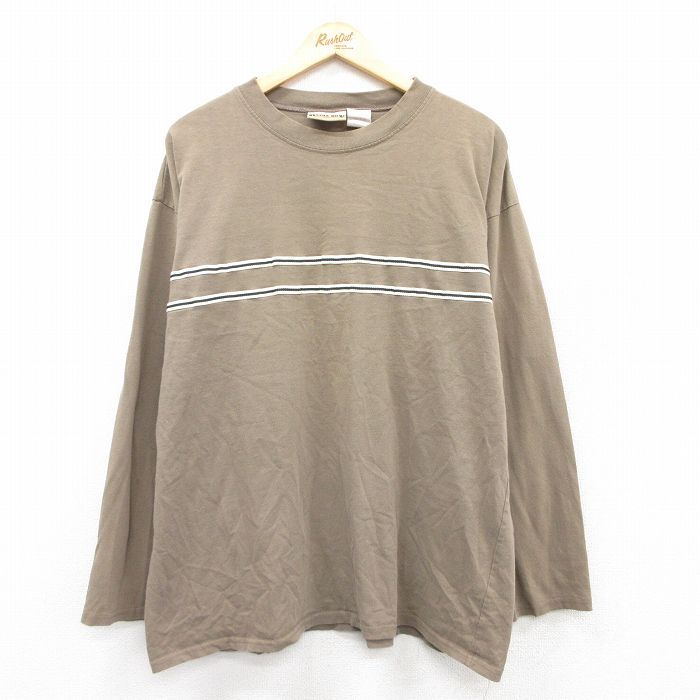 XL/古着 ビューグルボーイ 長袖 ビンテージ Tシャツ メンズ 90s