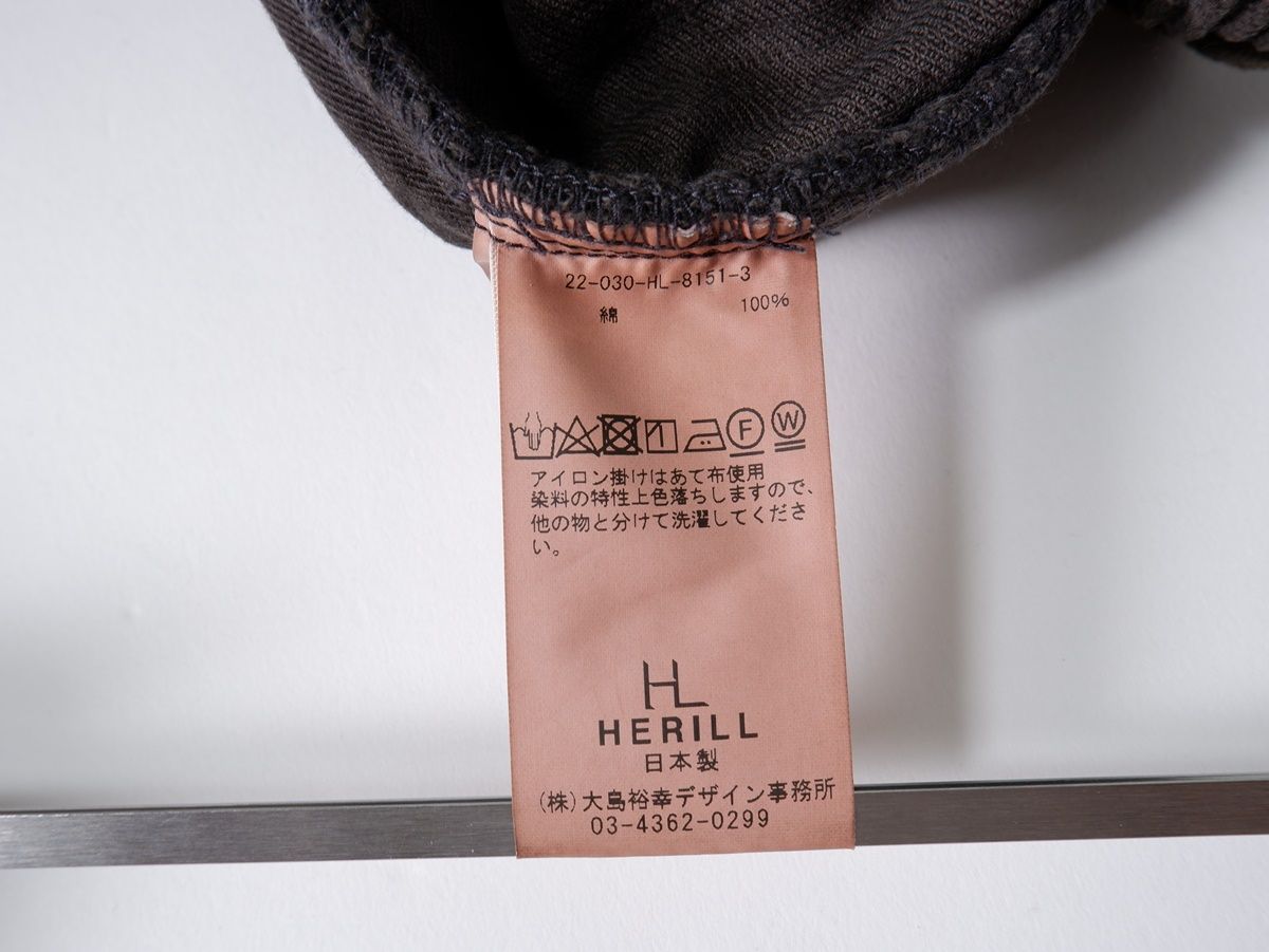 HERILLヘリル Heavy Corduroy Flare Pants コーデュロイフレアパンツ  