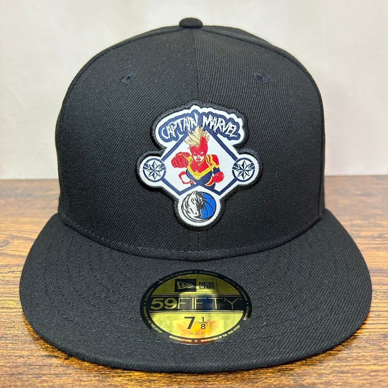 B19 ニューエラ 59fifty マーベリックス キャプテンマーベル 1580 - メルカリ