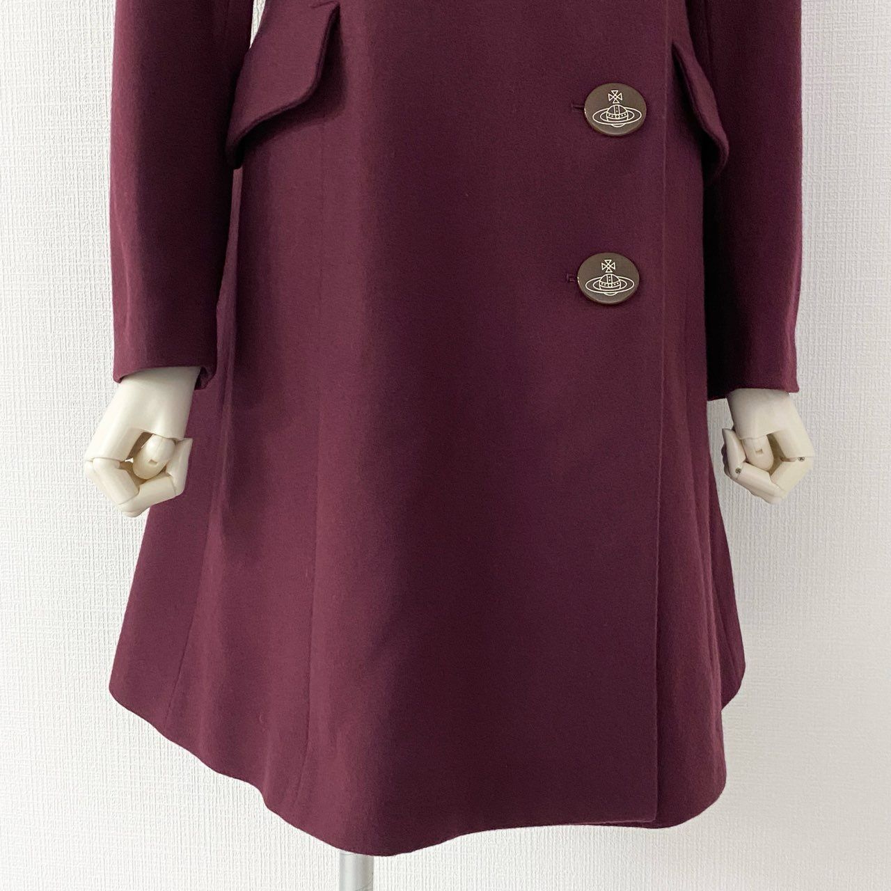 Vivienne Westwood 赤 ウール コート Vivienne Westwood RED LABEL / ウールコート / ヴィヴィアン