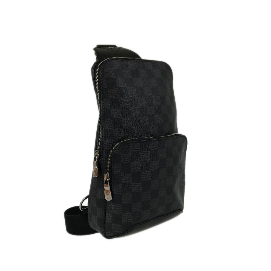 ルイ ヴィトン LOUIS VUITTON ダミエ グラフィット アヴェニュー スリングバッグ N41719 PVC ボディバッグ kkd