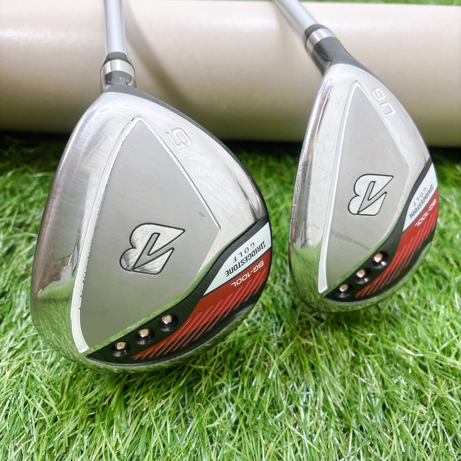 現行モデル ブリヂストン BG-100L レディースゴルフ ウッド2本セット