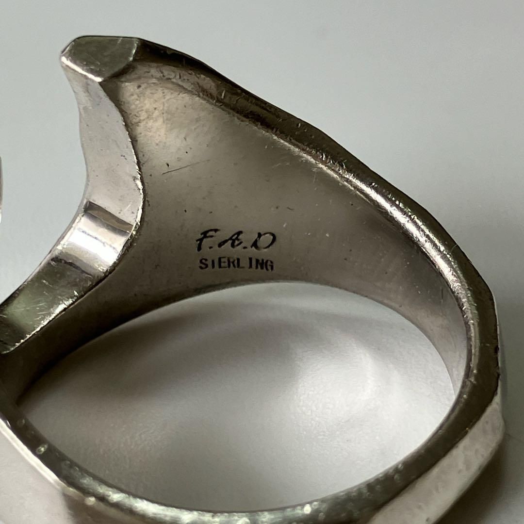 フリーアンソニーデザイ 指輪 刻印 ホース リング プラチナコーティング WWW_SHINETEETH_COM