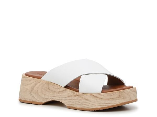 【送料無料】 ジェントルソウルズ レディース サンダル シューズ Orion Platform Sandal White