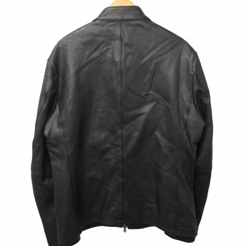ジョセフ JOSEPH 近年 美品 ラムレザー シングルライダースジャケット