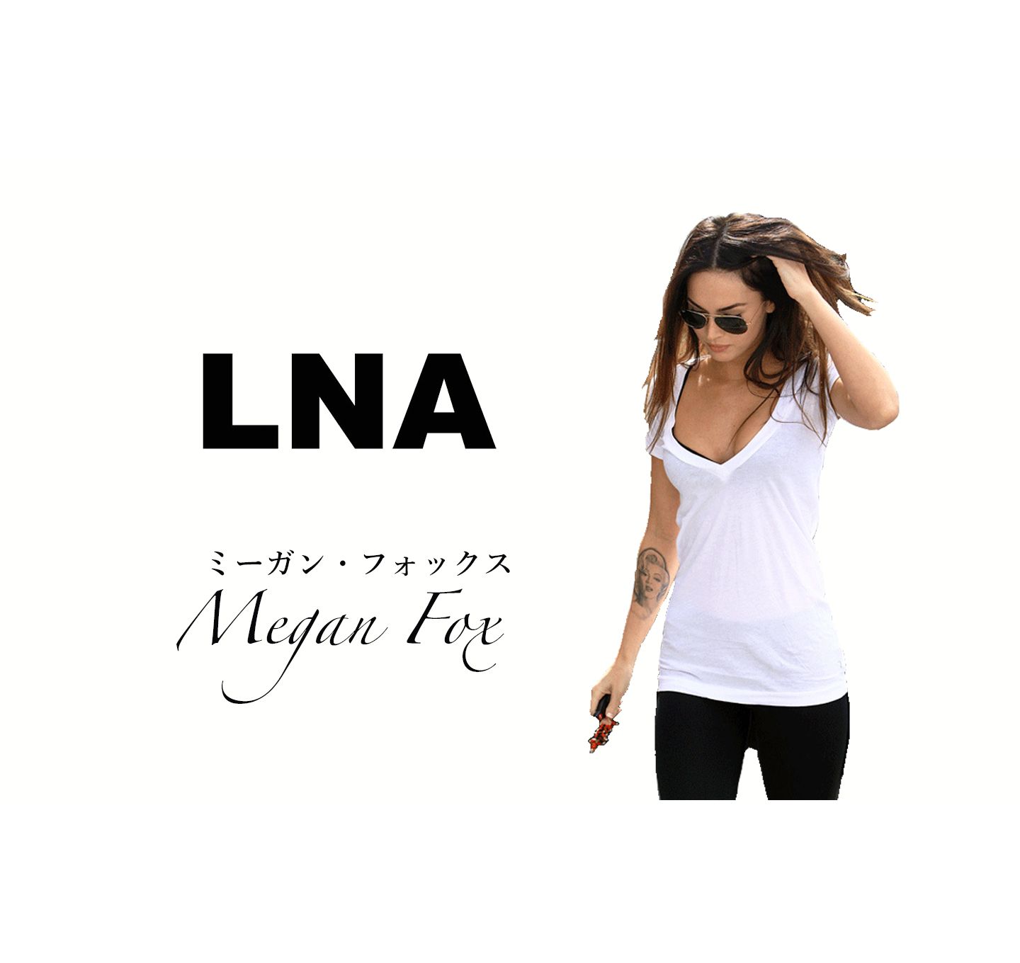 LNA／エルエヌエー ロングスリーブディープVネックシャツ