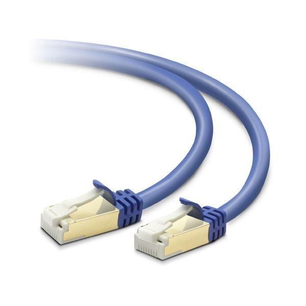 〔まとめ〕エレコム LANケーブルCat7 ブルー 3m LD-TWST/BM30〔×3セット〕