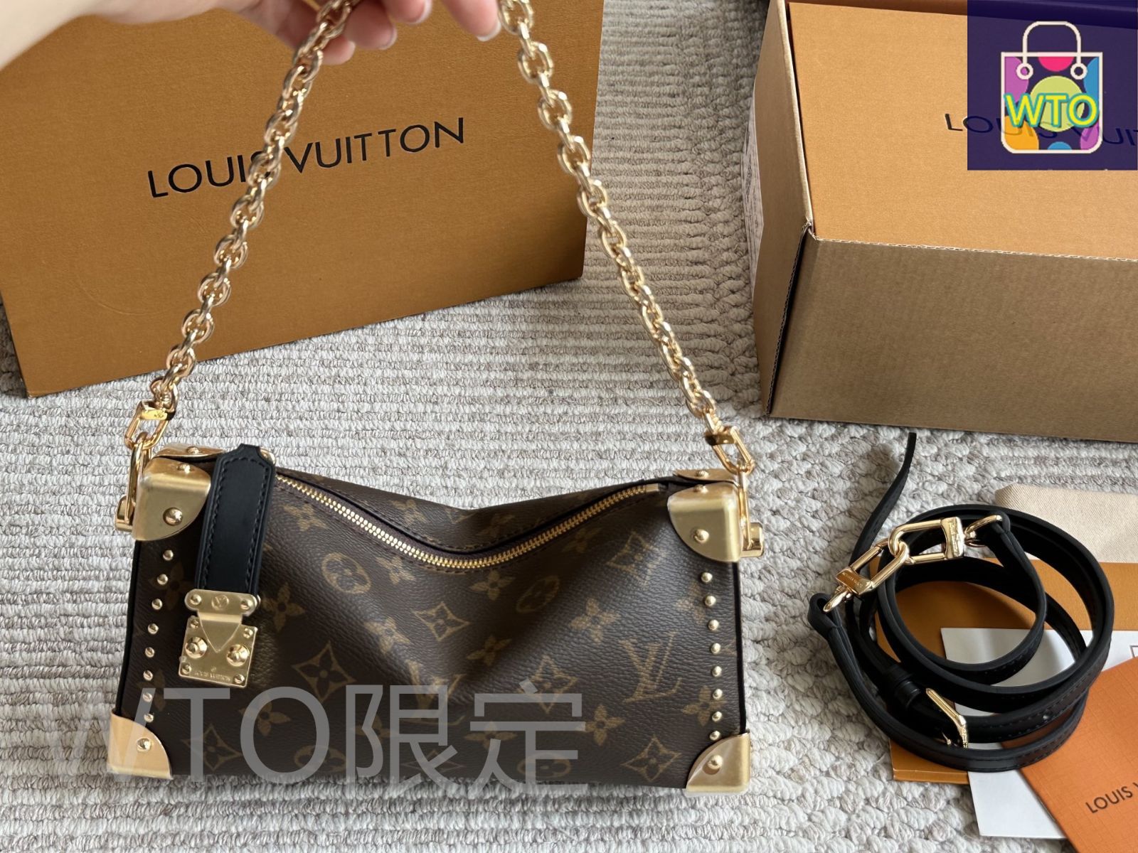 今日WTO】LV ルイ・ヴィトン サイドトランク シリーズ 肩?を自由