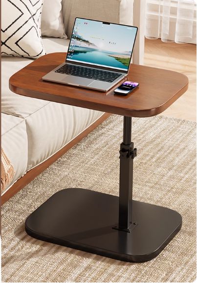 ベッドサイドテーブル可動式昇降折りたたみパソコンデスク リビングソファサイドテーブル ベッドルーム用学習机