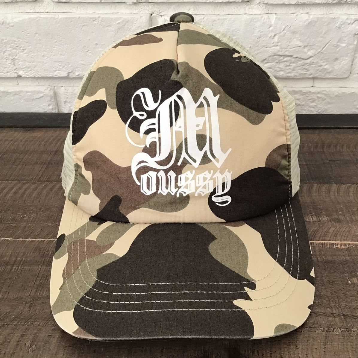 MOUSSY × A BATHING APE REISSUE MESH キャップ A BATHING APE