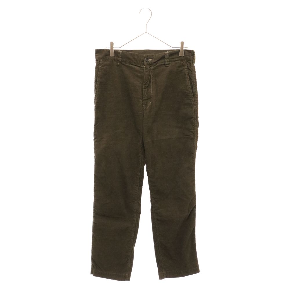 COMME des GARCONS HOMME (コムデギャルソンオム) 15AW コーデュロイ ジッパーフライ スラックスパンツ カーキ HP-P011