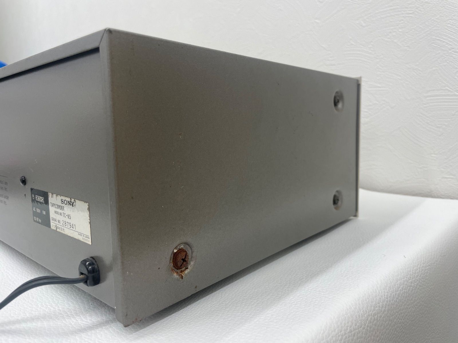 SONY  ステレオカセットデッキ　TC-K5　ジャンク品 SONY ソニー ステレオカセットデッキ TC-K5 【ジャンク】 - メルカリ