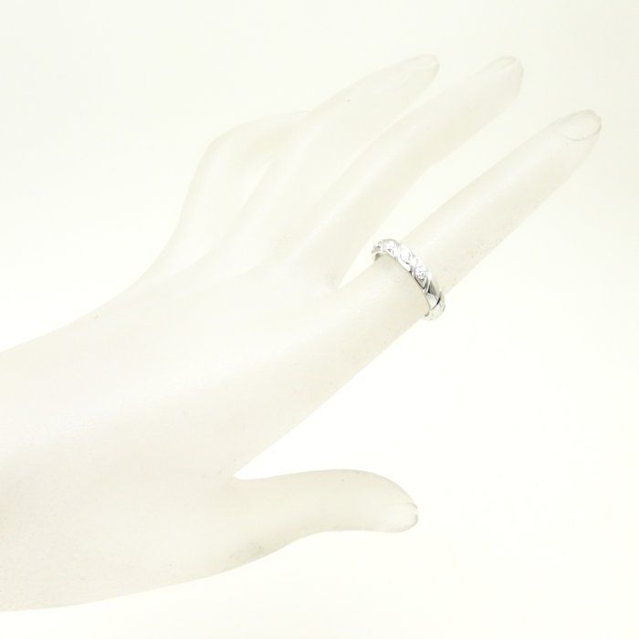 Chaumet ショーメ トルサード マリッジ リング 指輪 7Pダイヤモンド