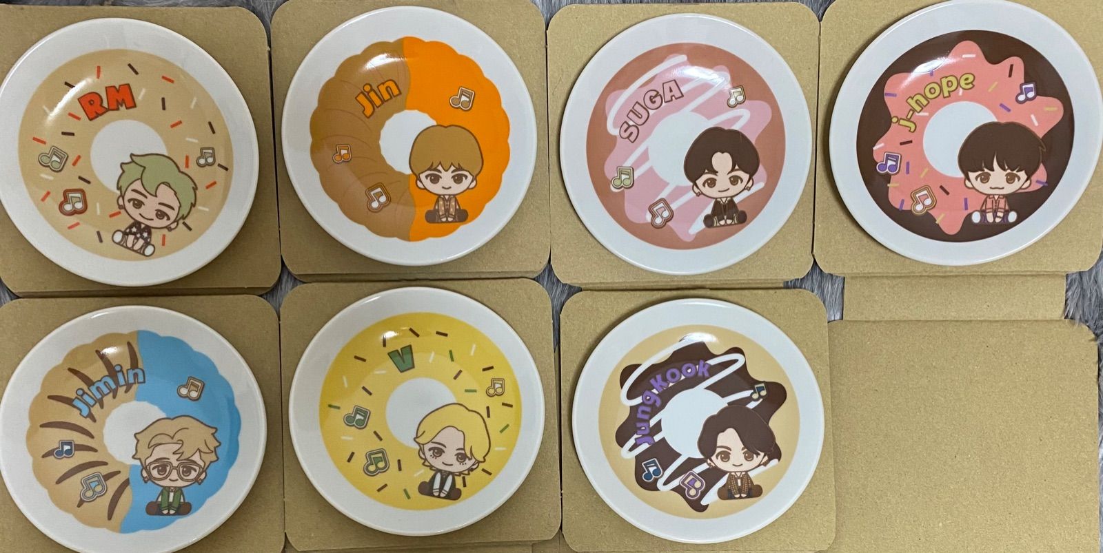 BTS 一番くじ♡TinyTAN Dynamite♡ドーナツ小皿♡全種類♡お値下 BTS 一番くじ♡TinyTAN Dynamite♡ドーナツ小皿♡全種類♡ 一番
