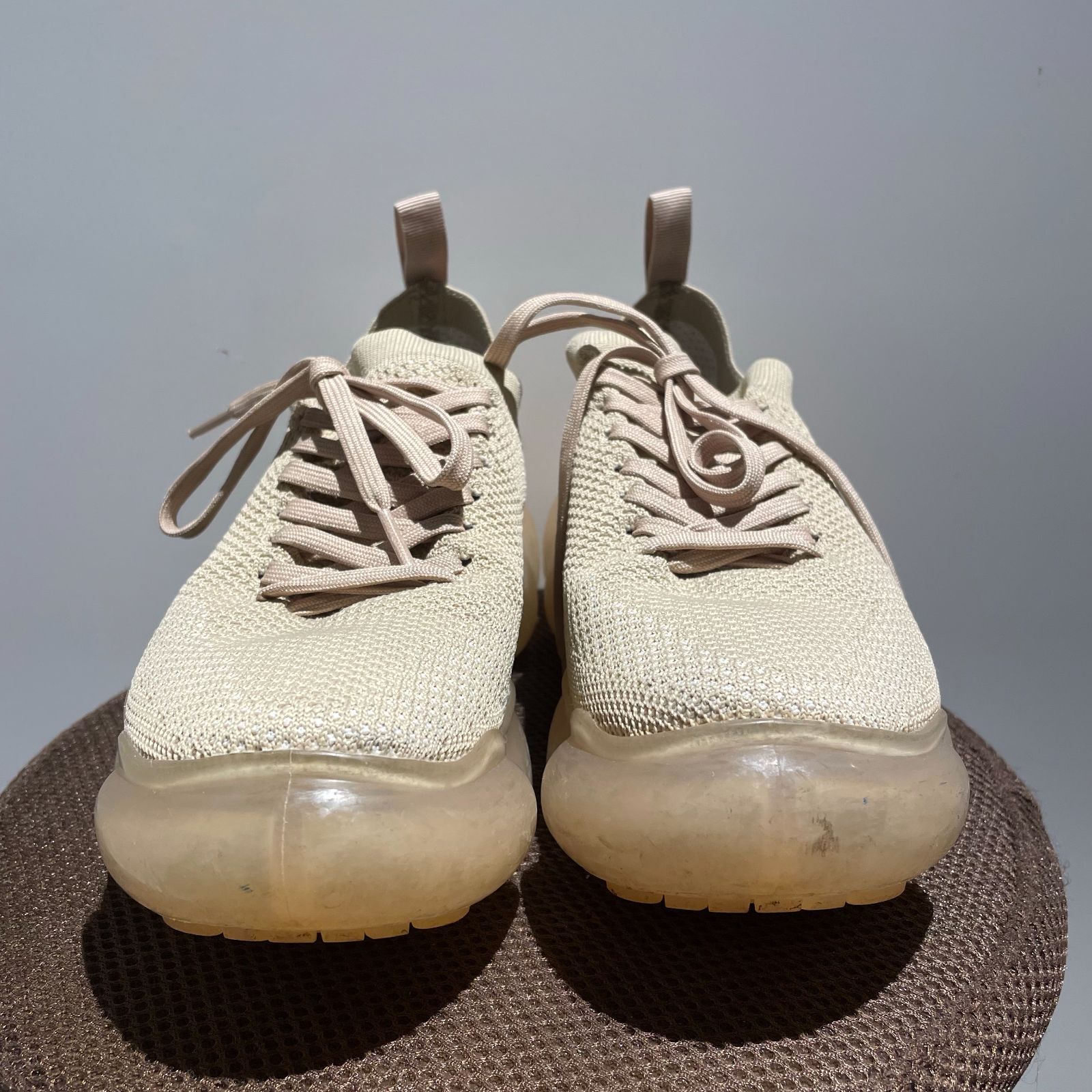 grounds グラウンズ ローカットスニーカー ベージュ SIZE.25cm 