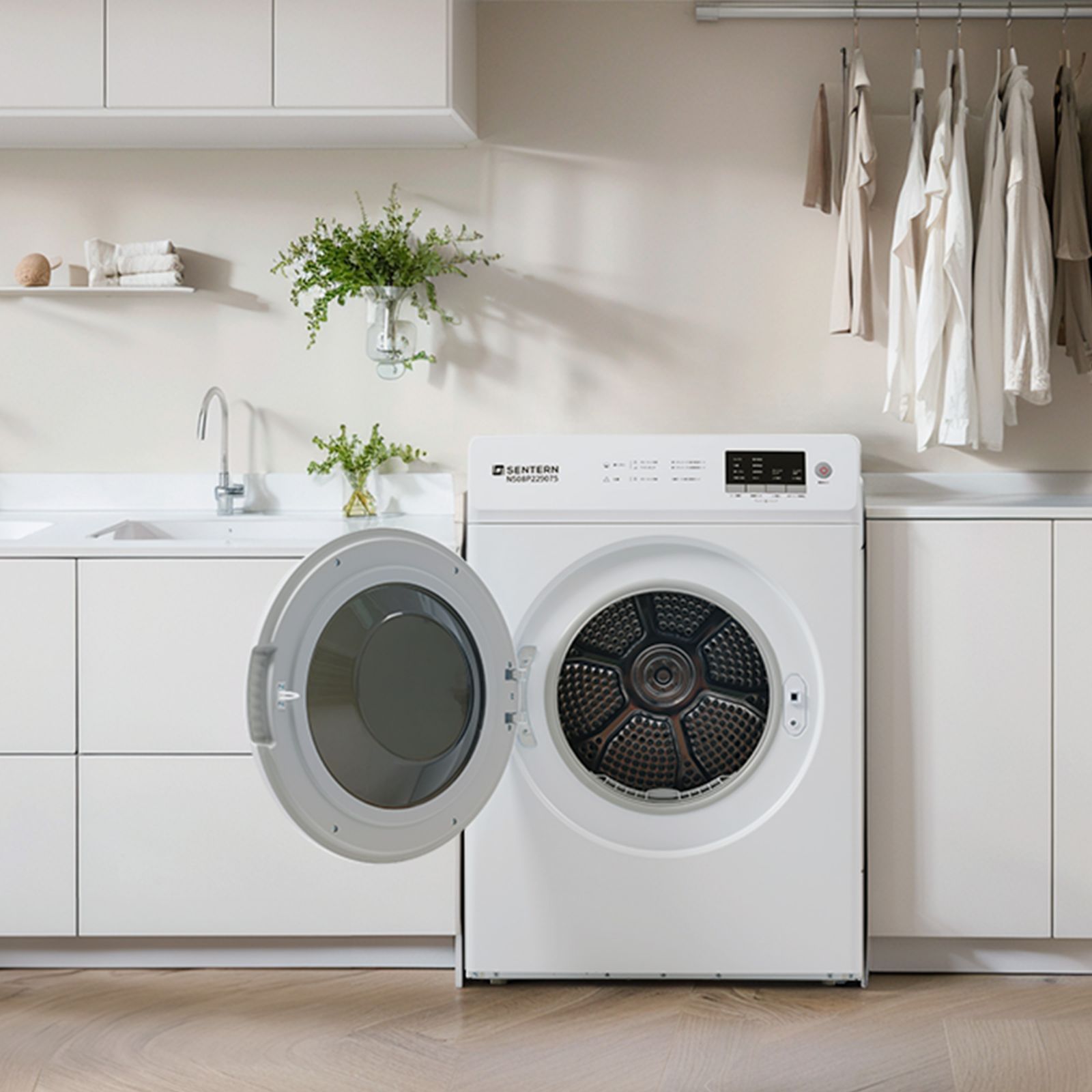 OSJ 衣類乾燥機 8kg 家庭用 大容量 除菌 シワ取り 衣類乾燥 衣類 乾燥