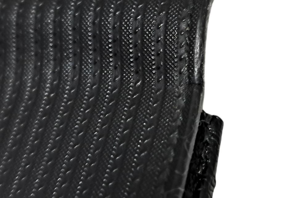 ブルガリ カードケース ミレリゲ ブラック 黒 ロゴプレート 27694  