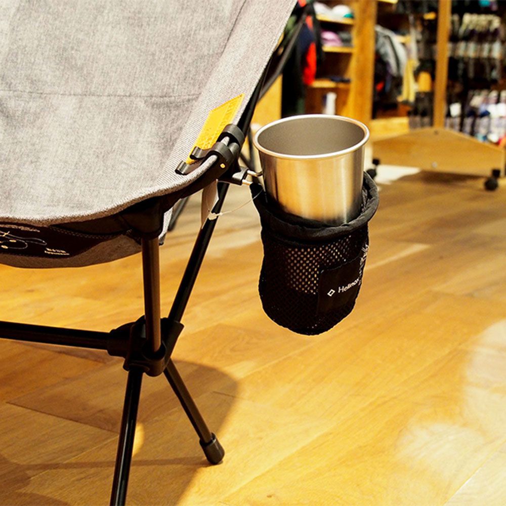 Helinox チェアツー黒/ 専用カップホルダー付き ヘリノックス Helinox