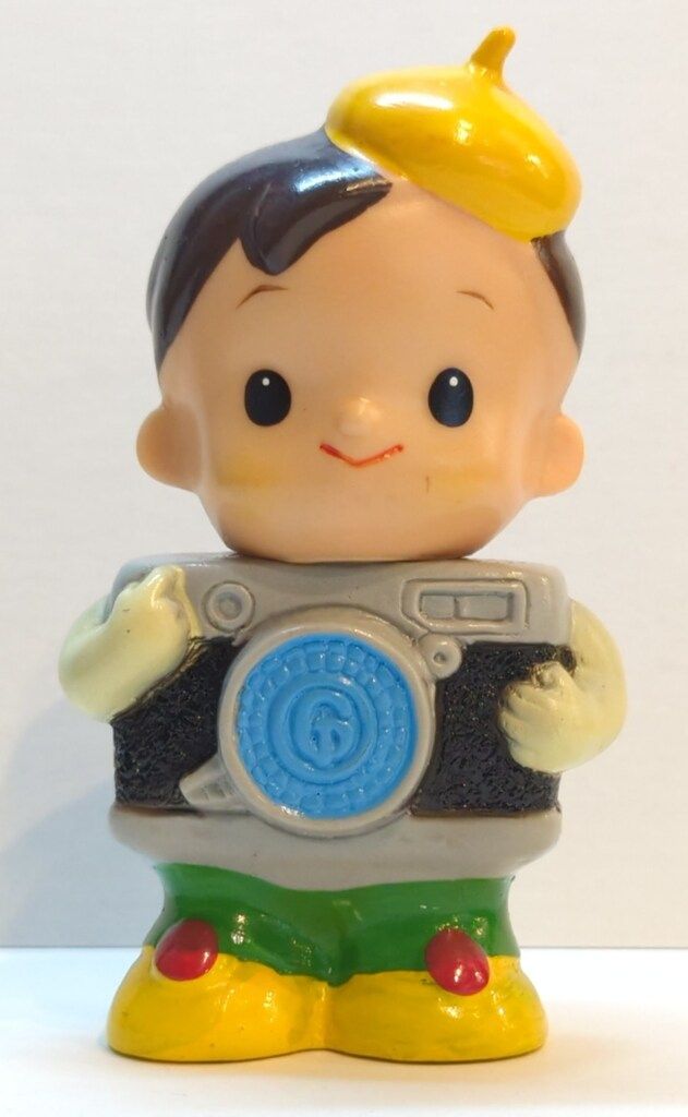 CPクレジット ソフビ貯金箱 CPカメラ坊や 100mm - メルカリ