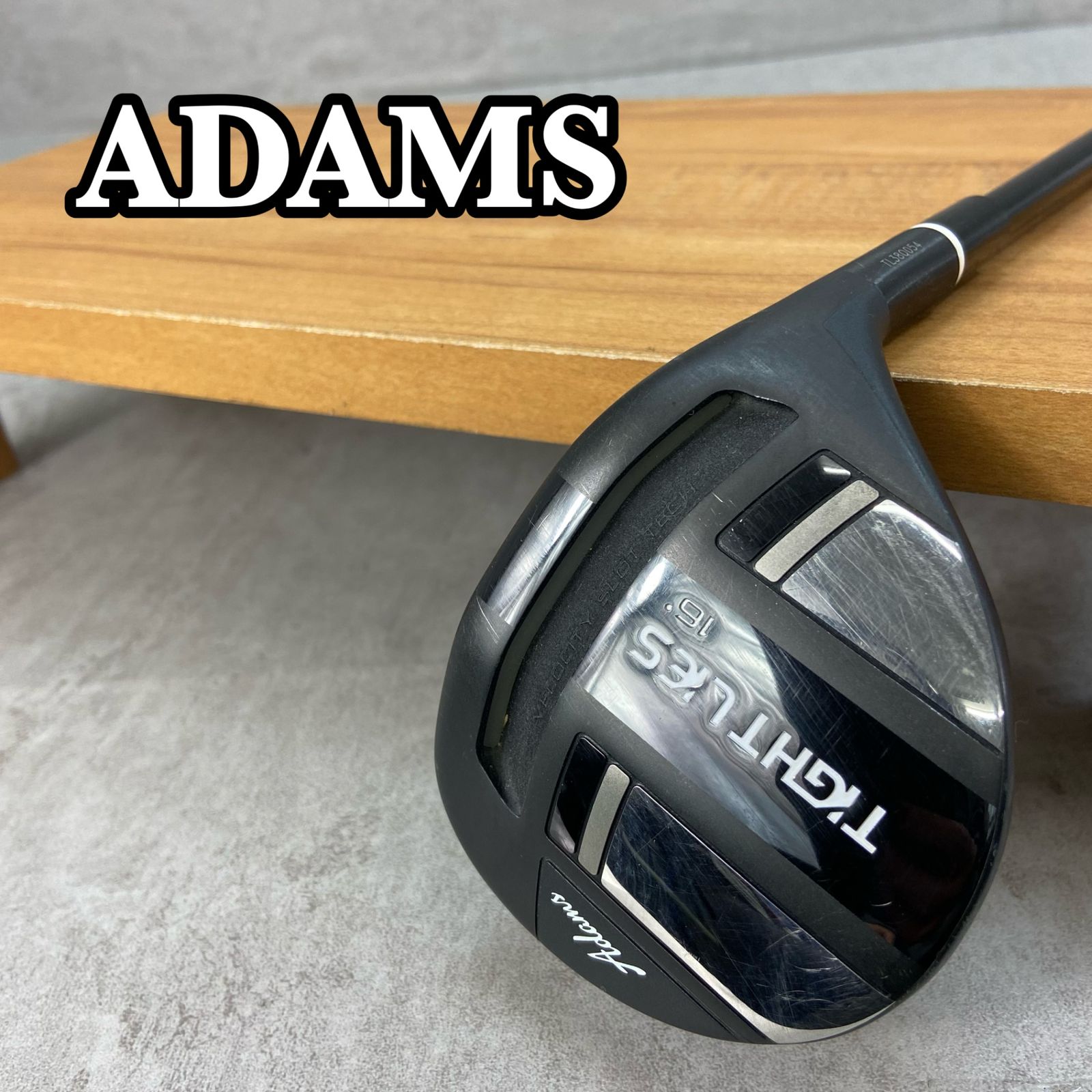 Adams アダムス TIGHTLIES タイトライズ メンズゴルフ3W カーボン R 16° FW フェアウェイウッド 41.75インチ 315g  D-1 - メルカリ