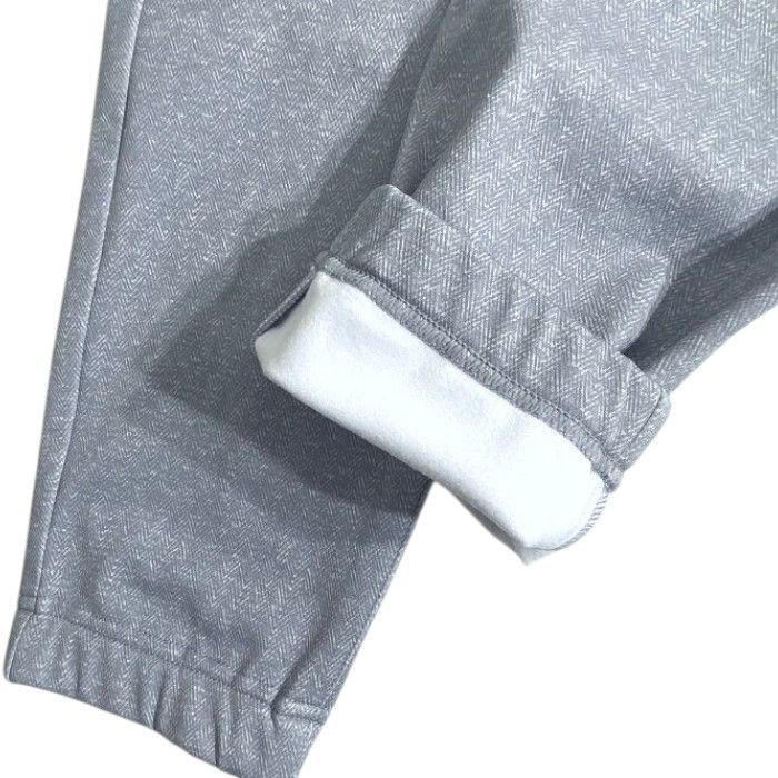 喜び PEARLY GATES パーリーゲイツ ゴルフ 高保温 トリコット裏起毛 ヘリンボーン柄 ストレッチ ジョガーパンツ ロングパンツ ゴルフウェア レディース 055-2231116 定価2.9万 グレー 033 51020w01