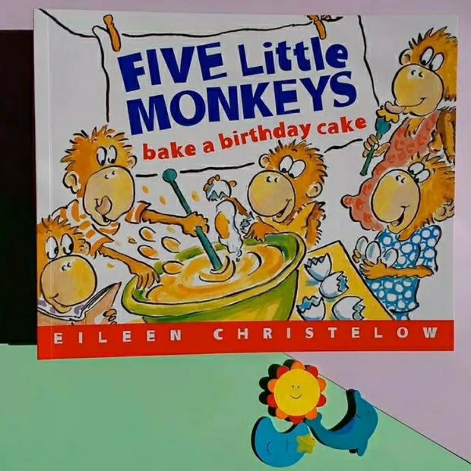 B53音源ありFive Little Monkeys 英語絵本　おうち英語　洋書 B53音源ありFive Little Monkeys 英語絵本 おうち英語 洋書 Five