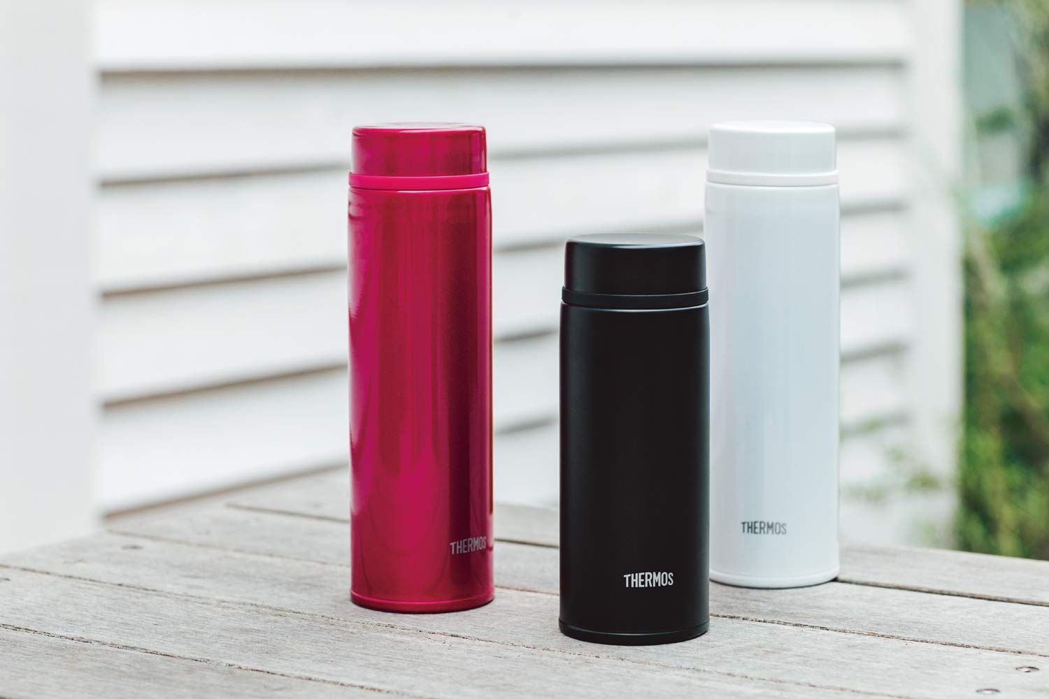 サーモス 水筒 真空断熱ケータイマグ 480ml パールホワイト JNW-480