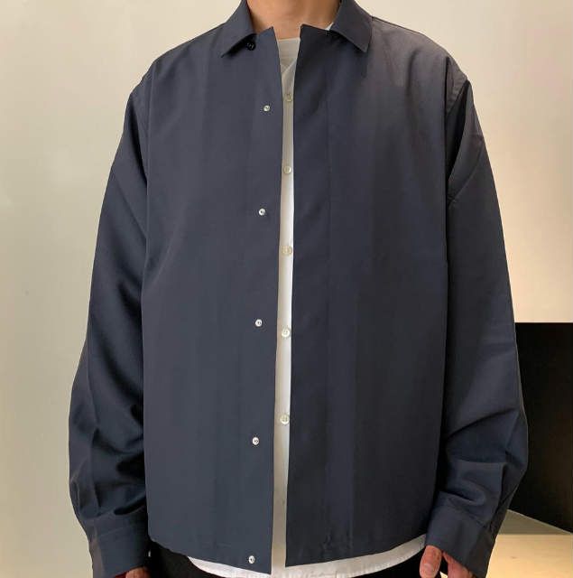 OAMC オーエーエムシー 20AW イタリア製 SYSTEM SHIRT システム