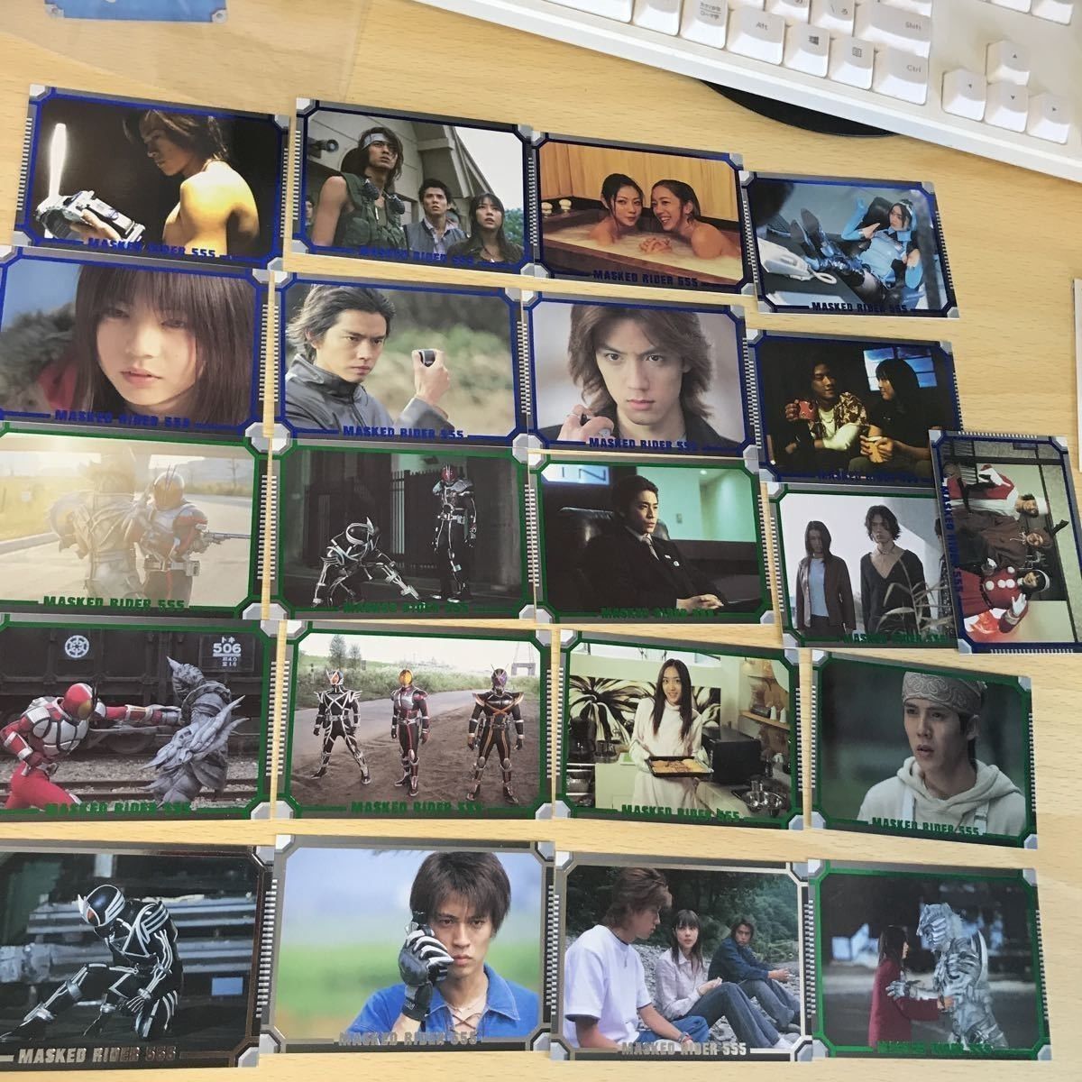 仮面ライダー ファイズ 555 カード まとめ コンプ セミコンプ DVD 特典